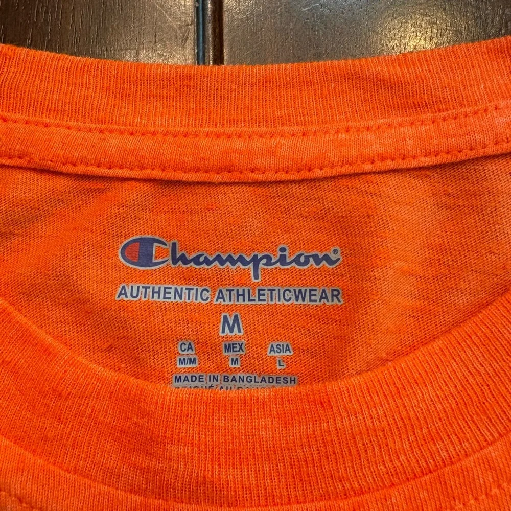 Men’s Champion Auburn Orange Men's Tee - Picture 2 of 5